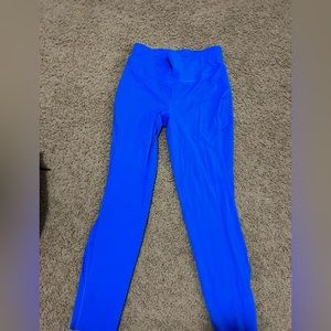 lululemon base pace leggings 25” blue